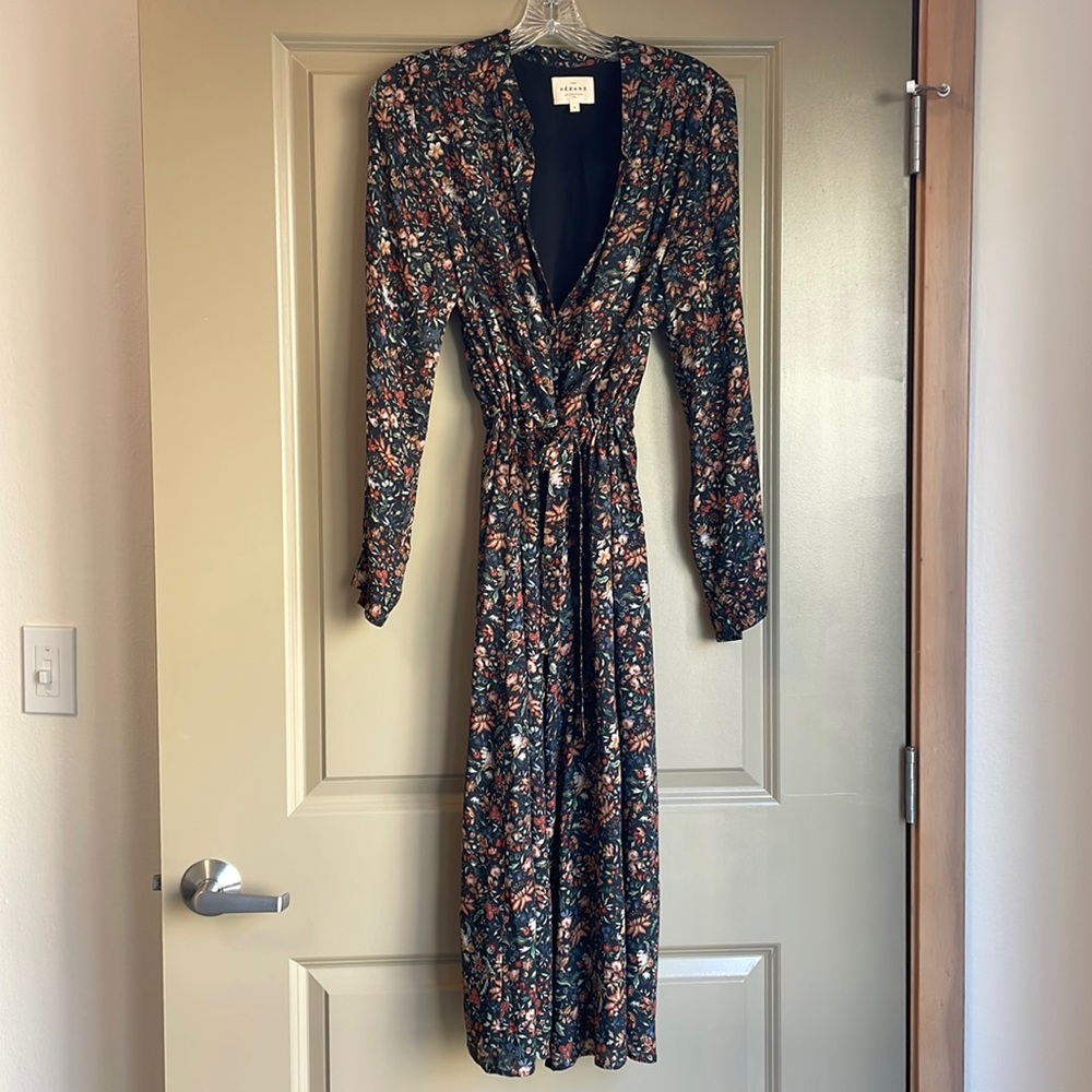 Floral Sezane dress - size 38 hardly worn!